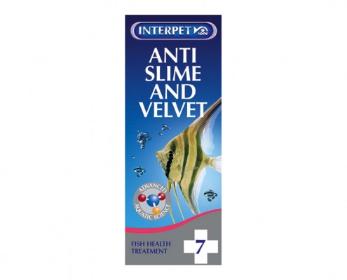 Interpet Anti Slime and Velvet Old Packaging