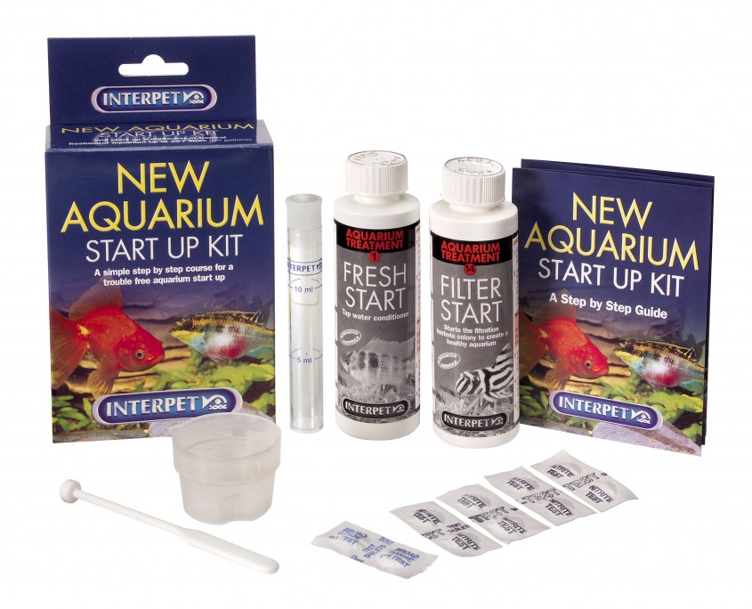 New Aquarium Start Up Kit Pond Aquarium Problem Solver   1265 New Aquarium Startup Kit OLD 845x684 