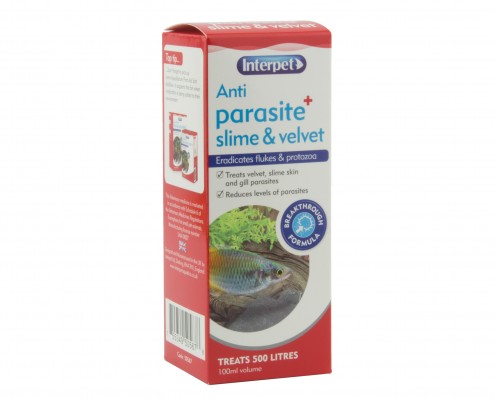 Interpet Anti Parasite Slime and Velvet + 100ml